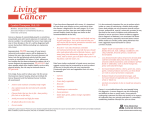 Living Cancer - The University of Arizona Cancer Center