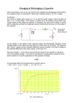 Class notes on capacitors