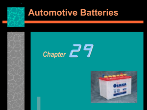 Automotive Batteries - CTE-Auto
