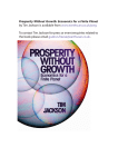 Prosperity Without Growth