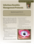 Infectious Keratitis: Management Protocols