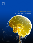 Information for Clinicians - Psychiatry and Psychology