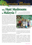 A Bulletin Supporting Plant and Animal Conservation in Malaysia