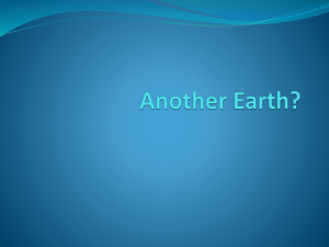 Another Earth - WordPress.com