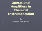 Operational Amplifiers in Chemical Instrumentation