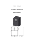 93802-40,50,63 Maintenance Bypass Switch Installation Manual