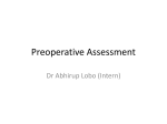 Preoperative Assessment