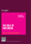 The role of paid media