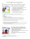 PHeT Web Quest Electric Basics