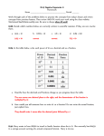 8.2.3 Negative Exponents #1 Homework Name Period ______ Work