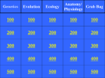 Jeopardy Final Review PPT