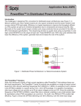 PowerBloxTM in Distributed Power Architectures