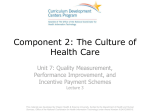 4.2 Health Care Quality and Patient Safety