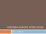 Western Europe A comparative Perspective