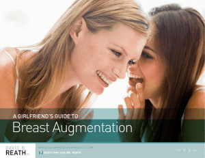 A Girlfriend`s Guide to Breast Augmentation