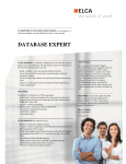 database expert