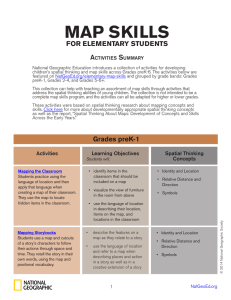 map skills - National Geographic