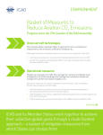 Basket of Measures to Reduce Aviation CO Emissions