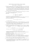 Math 55a: Honors Advanced Calculus and Linear Algebra Practice