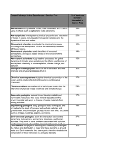 Career Pathways in the Geosciences