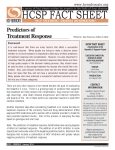 Predictors of Treatment Response