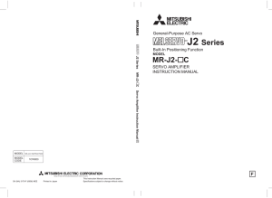 J2 Series - Mitsubishi Electric Corporation
