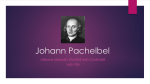 Johann Pachelbel - Me llama Brittany