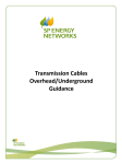 Transmission Cables Overhead/Underground Guidance