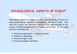 Physiological Aspects of Flight