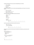 Q1. Which of the following choices is the correct syntax for declaring