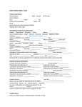 NEW PATIENT FORM - CHILD Patient Information Patient Name