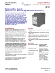 Input Isolation Module