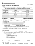 Patient Controlled Analgesia (PCA) Orders - 2119