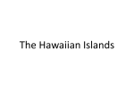 The Hawaiian Islands
