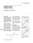 Schottky Diode Voltage Doubler Application Note 956-4