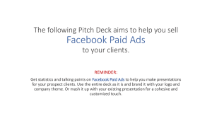 Facebook Paid Ads