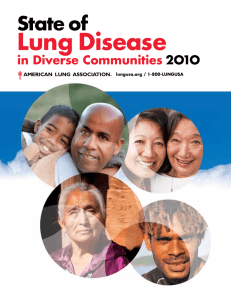 State of Lung Disease in Diverse Communities 2010