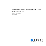 TIBCO iProcess Server Objects (Java) Installation Guide