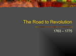 The Road to Revolution