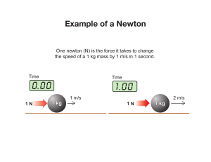 Example of a Newton
