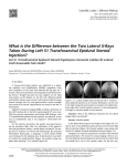 What is the Difference between the Two Lateral X