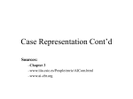 Case Representation