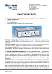 fault-relay reo1 - Hansen Electric spol. s ro