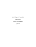 Lab #3 Report: KVL and KCL Adam Stokes Partner: Davis Roberts 9