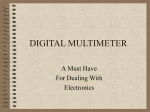 DIGITAL MULTIMETER