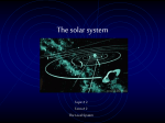 The solar system