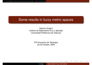 Some results in fuzzy metric spaces