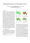 Managing Discoveries in The Visual Analytics Process