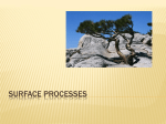 4.1 Surface Processes