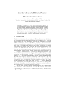 Dual-Sorted Inverted Lists in Practice⋆